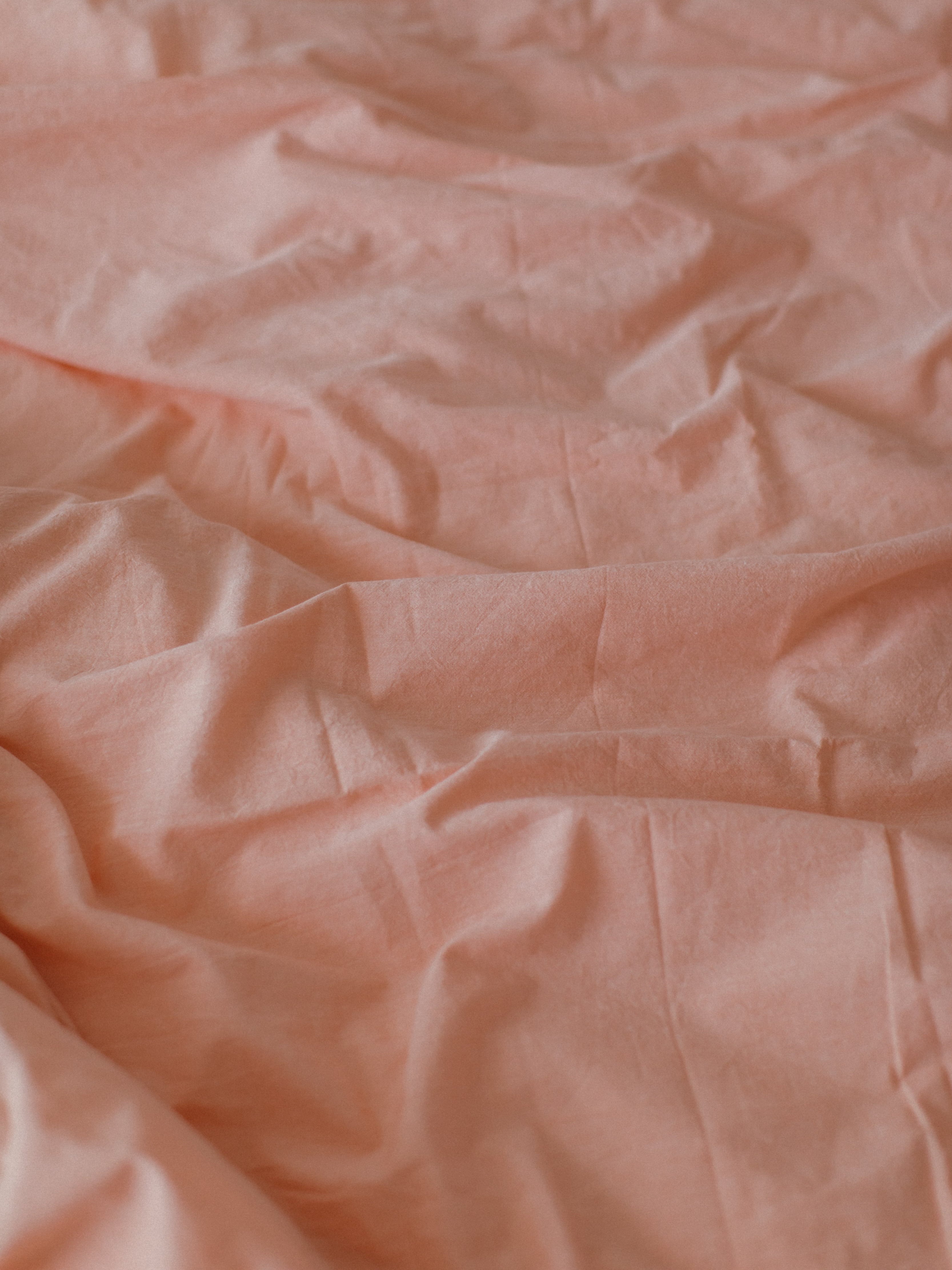 Bed sheet made of boiled cotton Leglo Apricot
