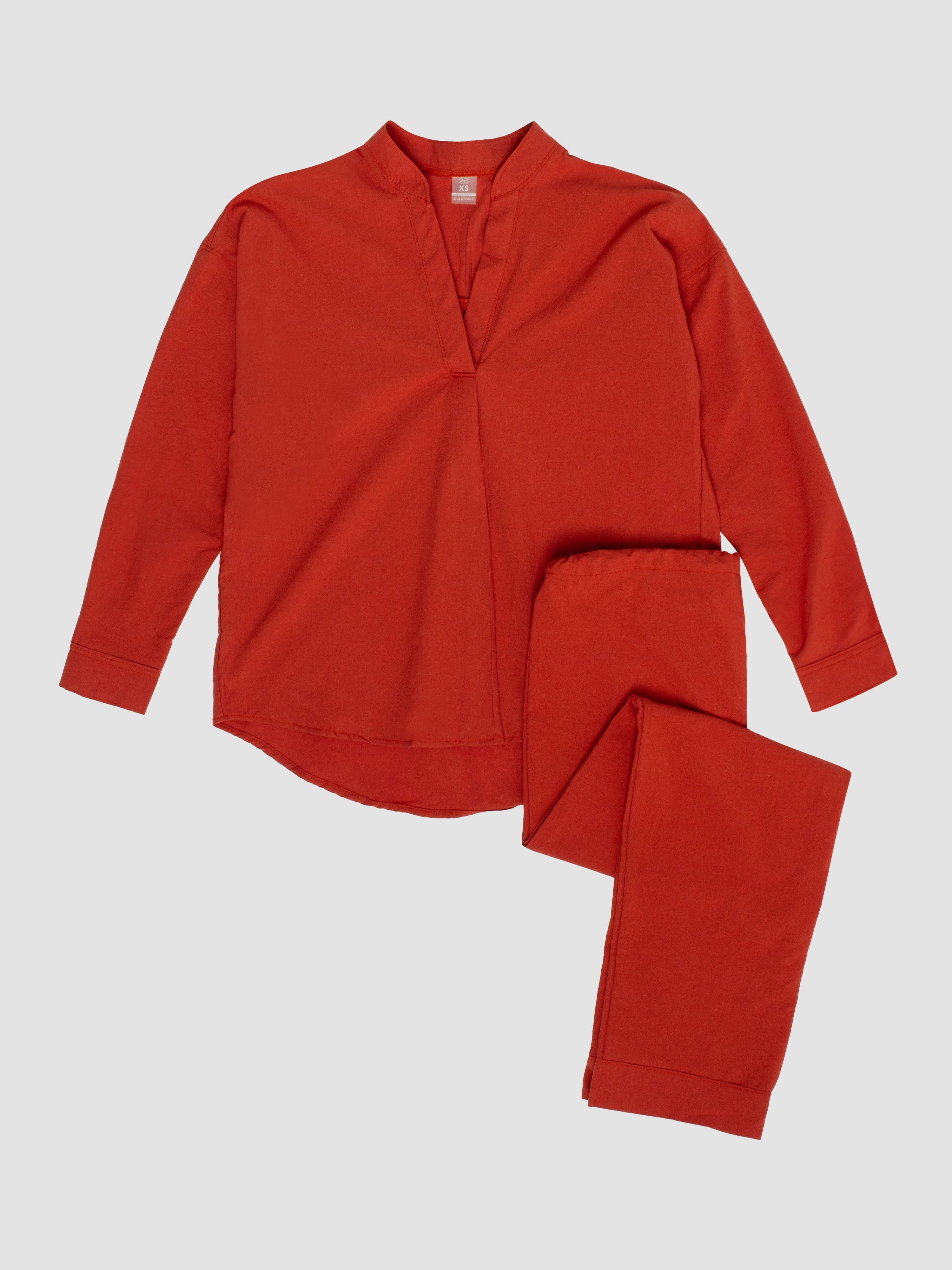 Pijama femenina de algodón hervido Terra