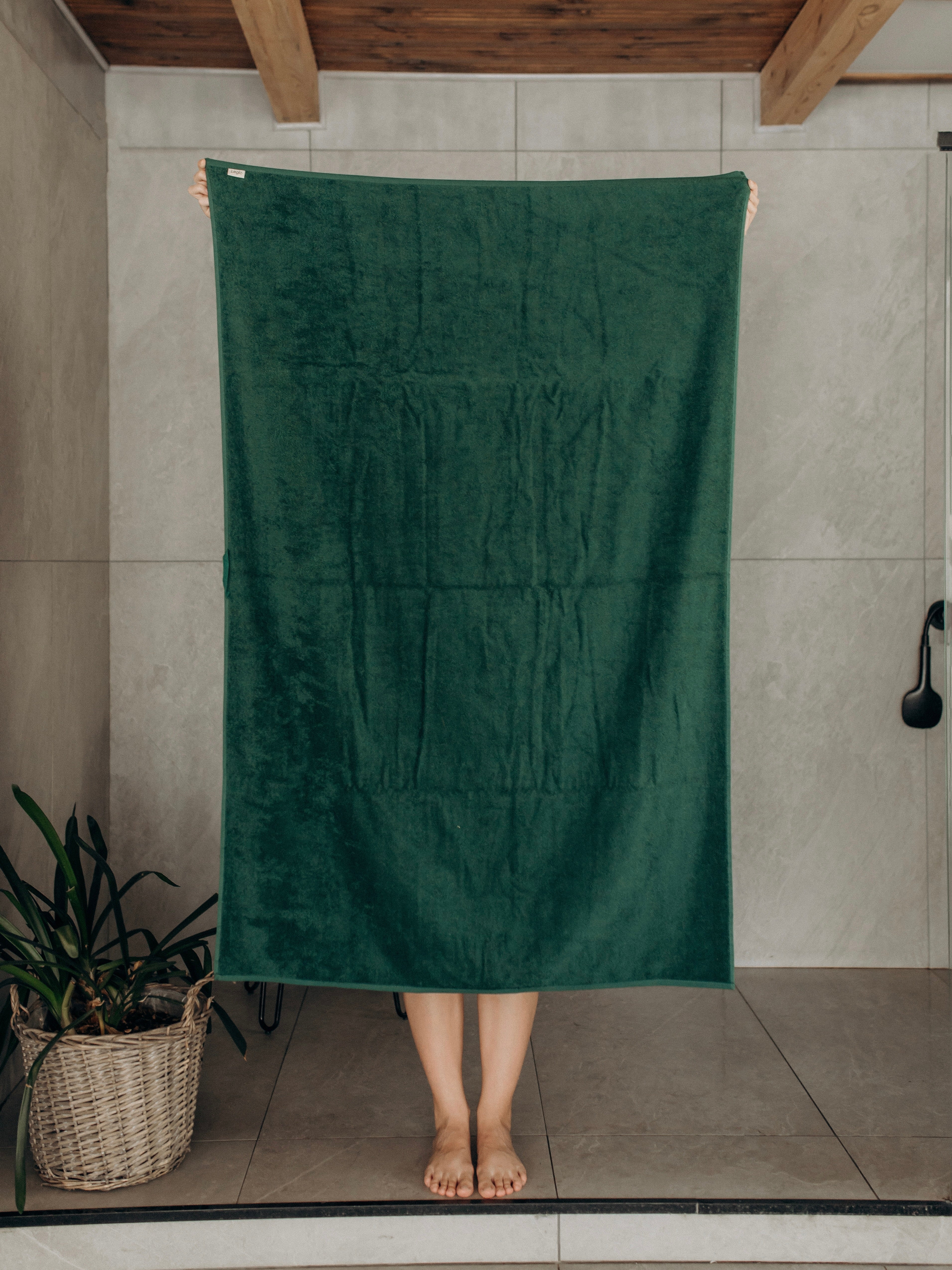 Towel for bathroom Leglo Smaragd