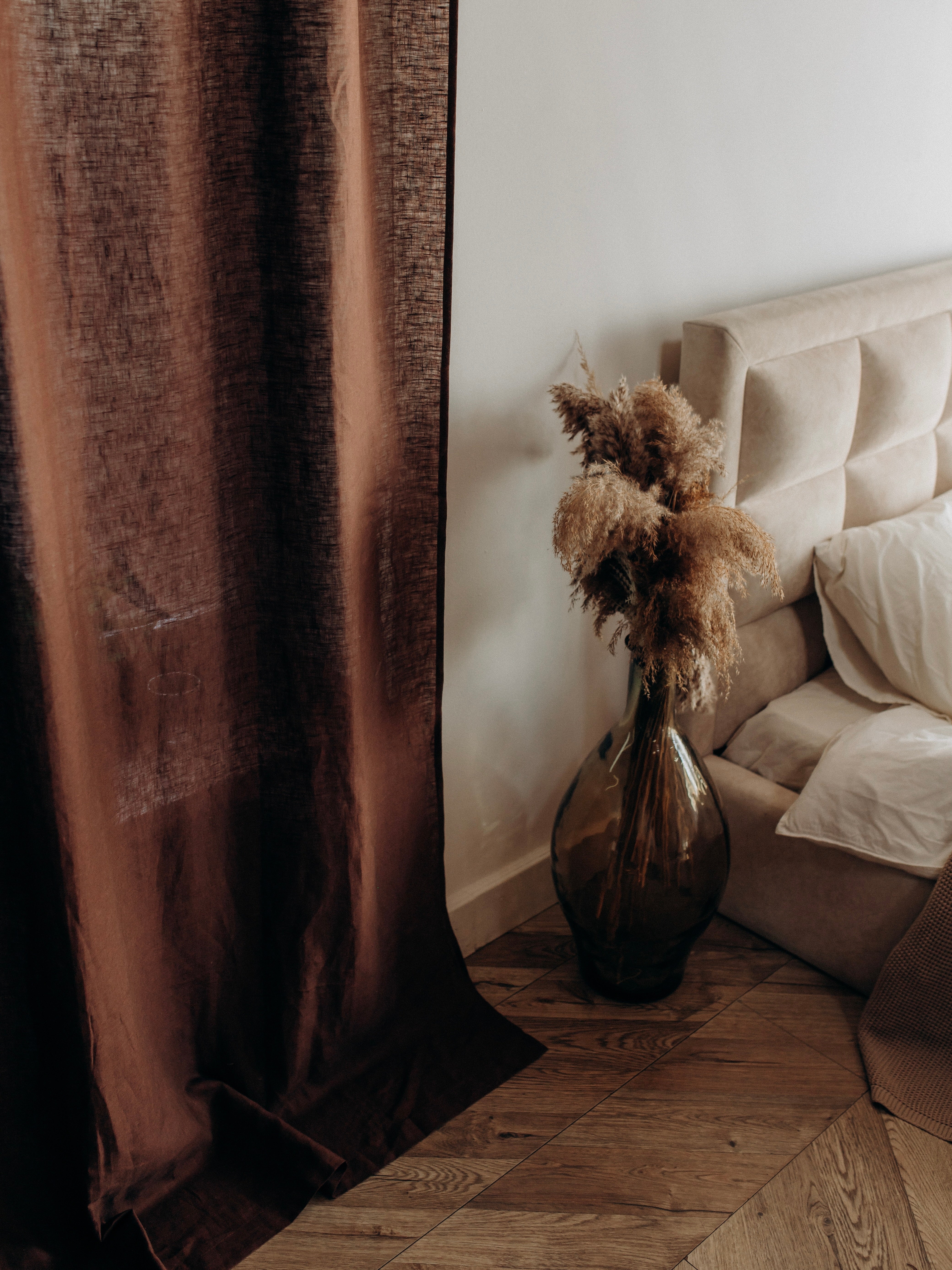 Cortina de lino lavado Leglo Wine