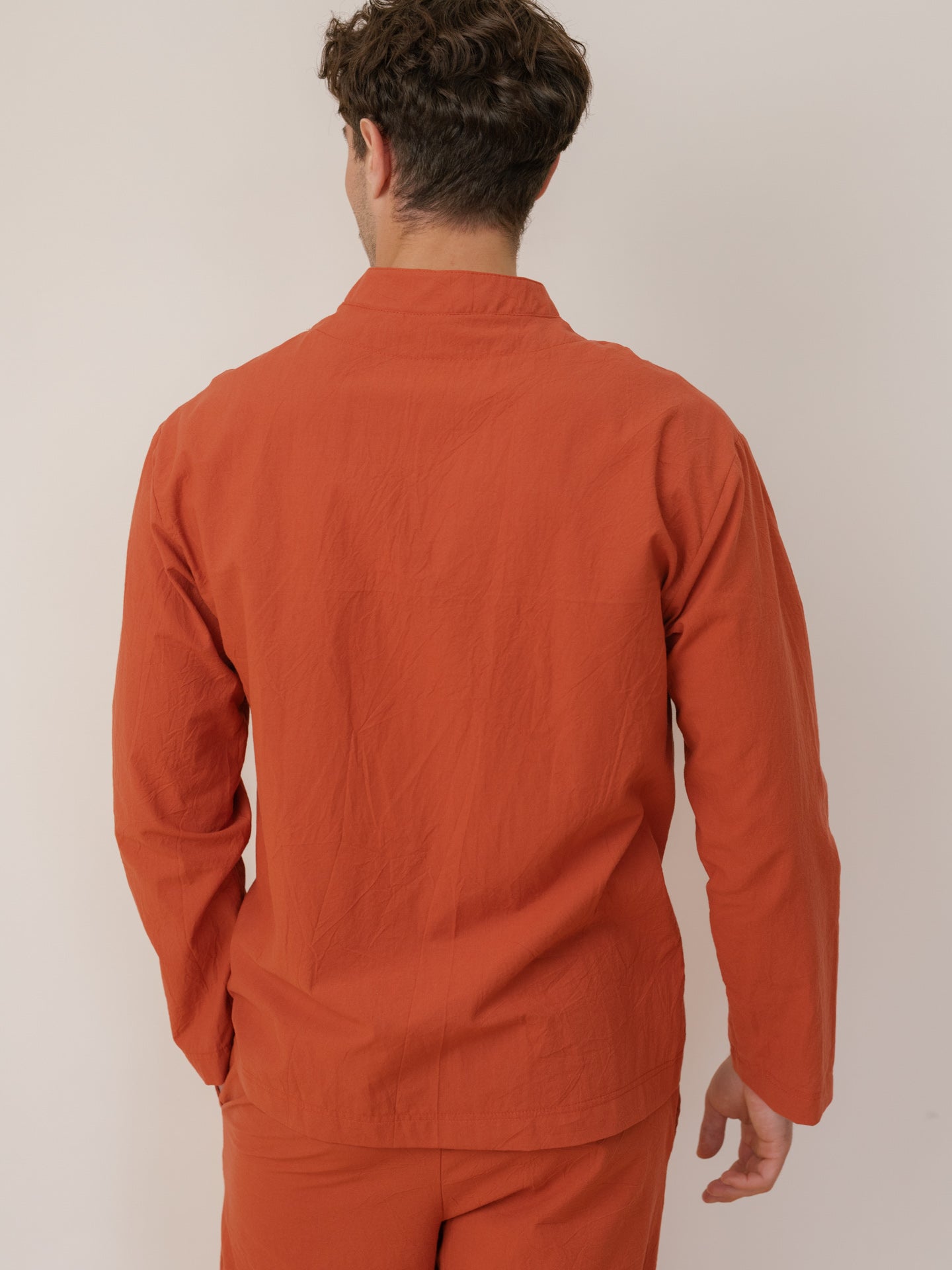 Camisa masculina de algodón peinado Leglo Terra