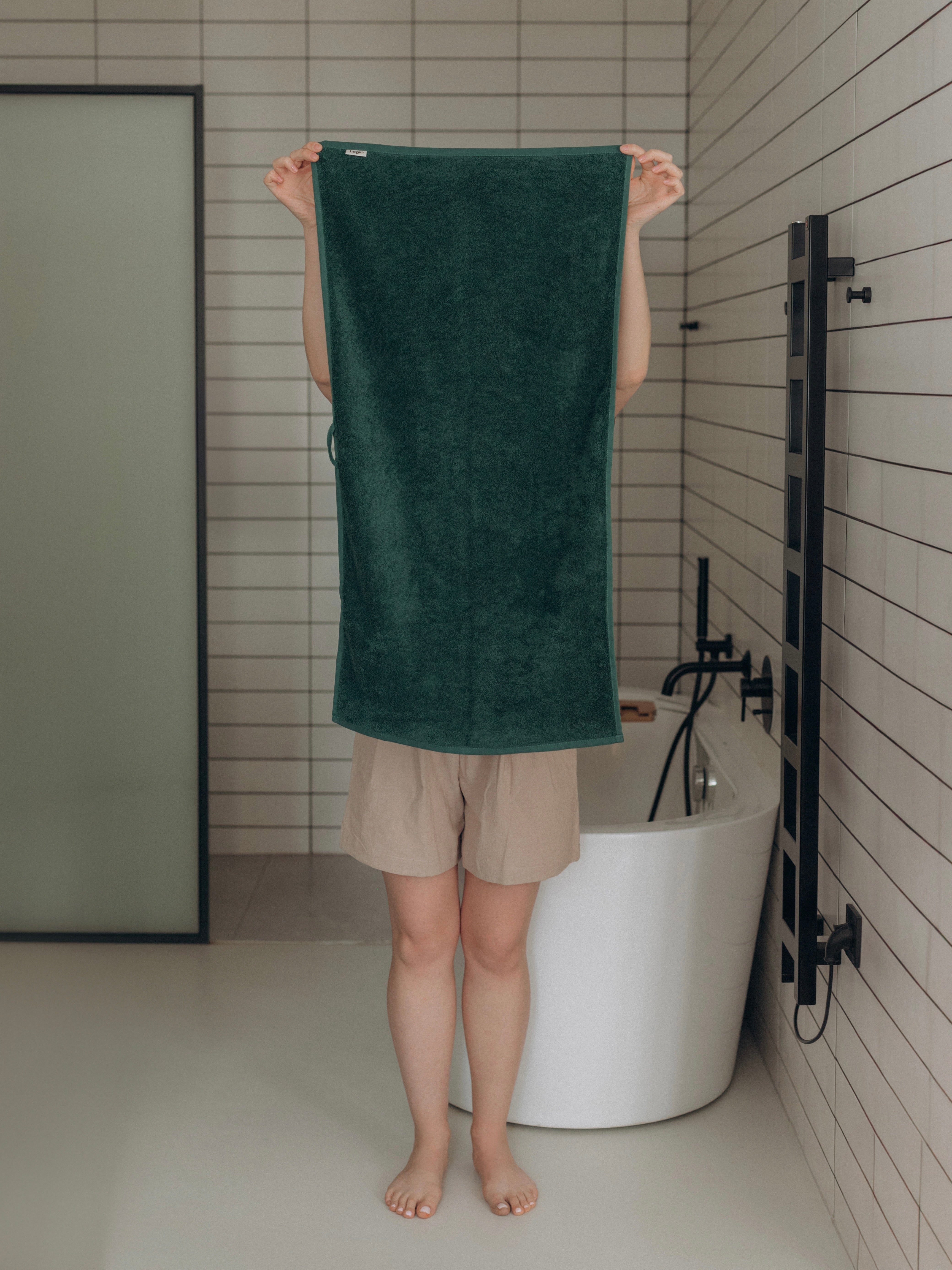 Towel for bathroom Leglo Smaragd
