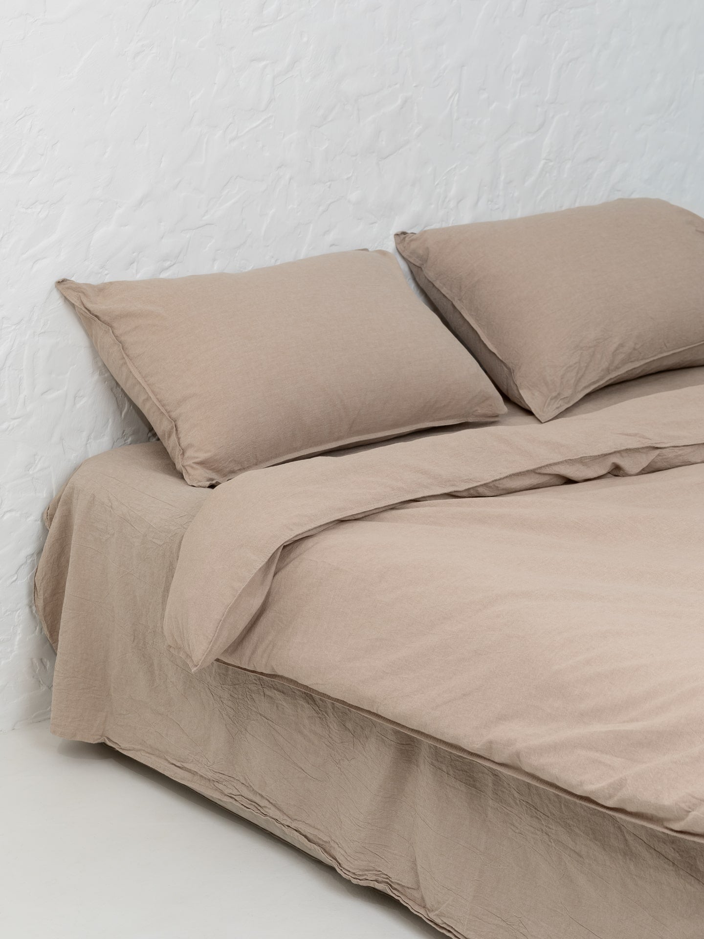 Комплект білизни з вареної бавовни Leglo Almond