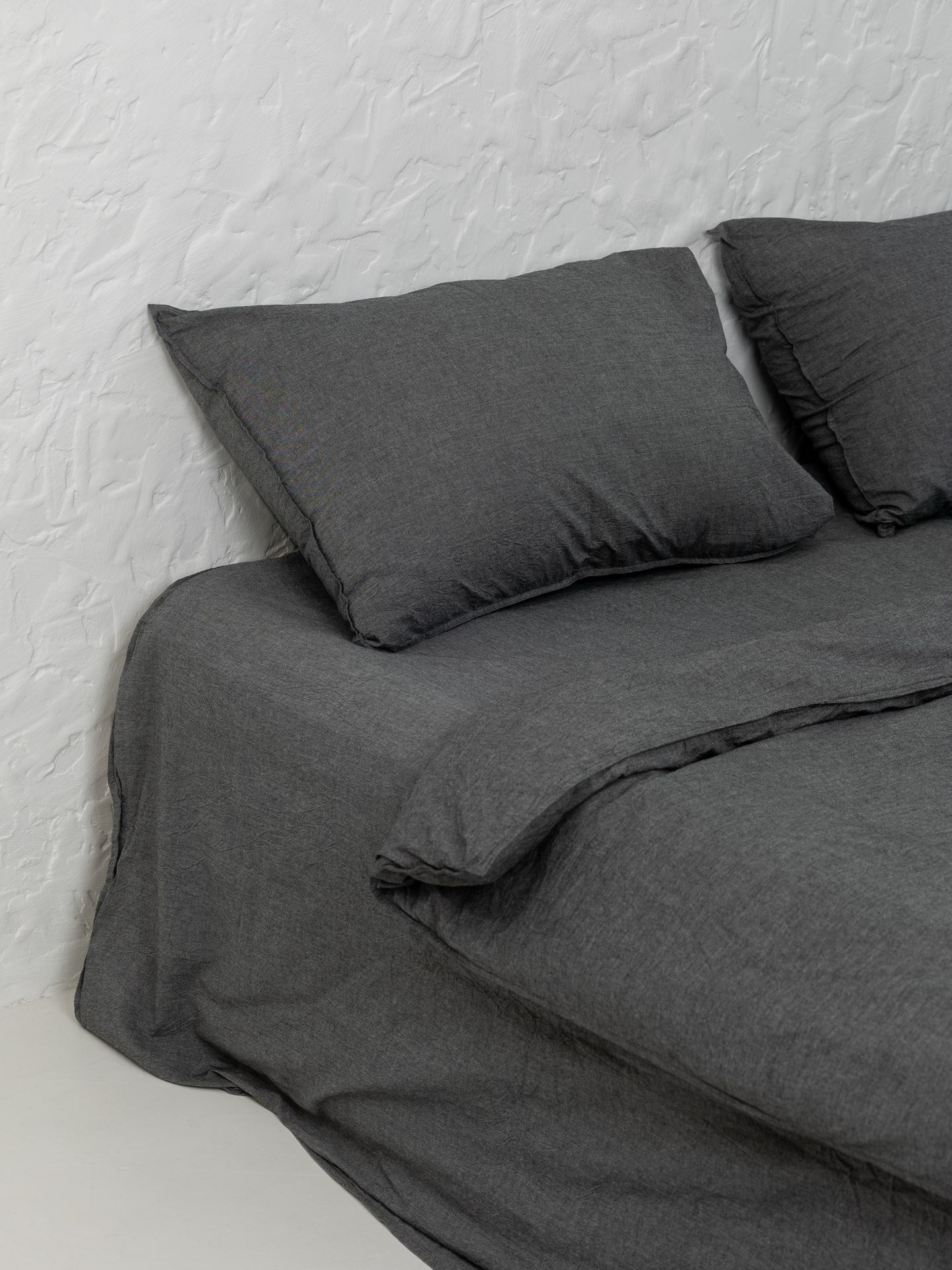 Juego de ropa de cama de algodón peinado Leglo Silver