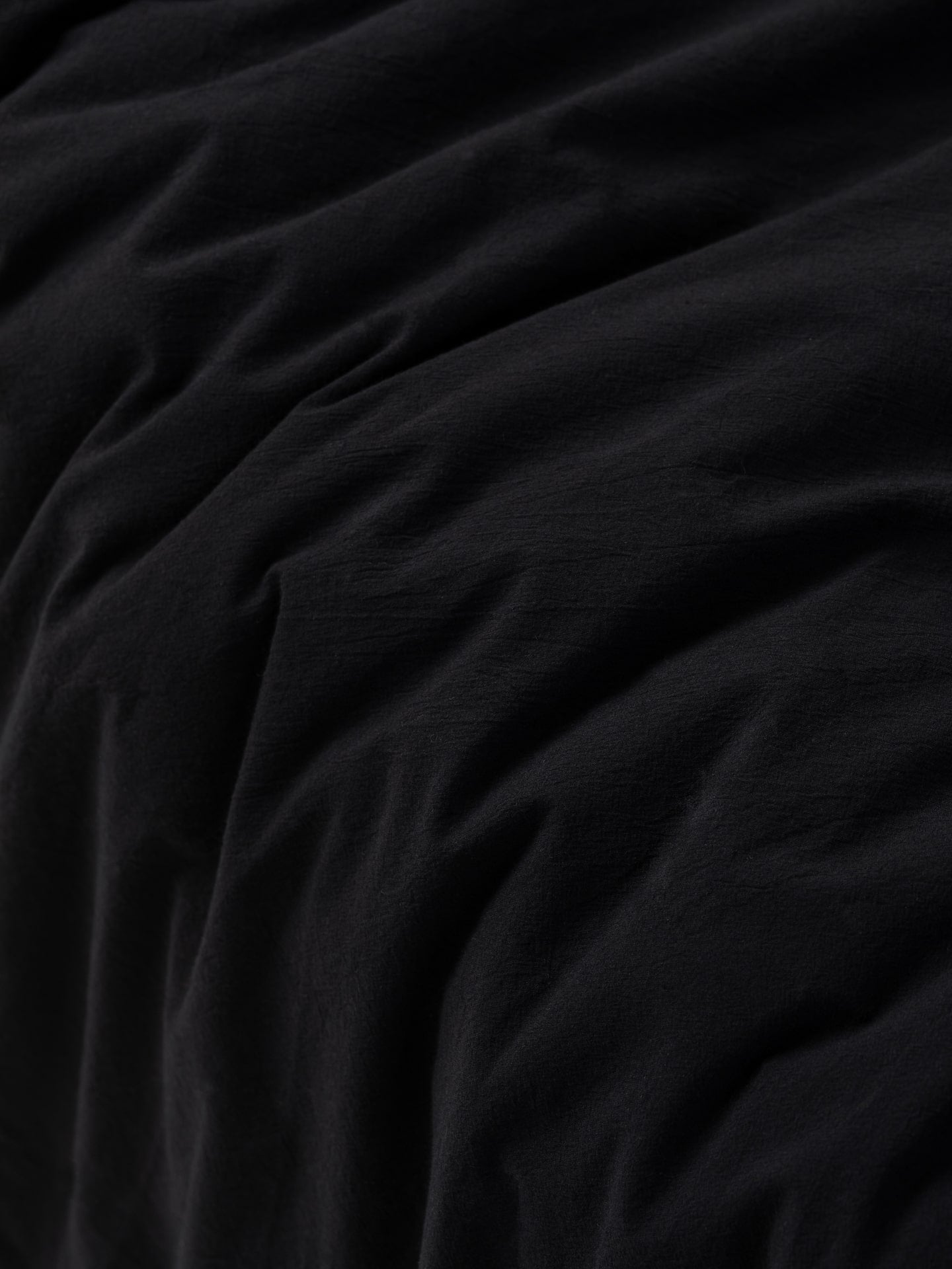 Juego de ropa de cama de algodón peinado Leglo Black