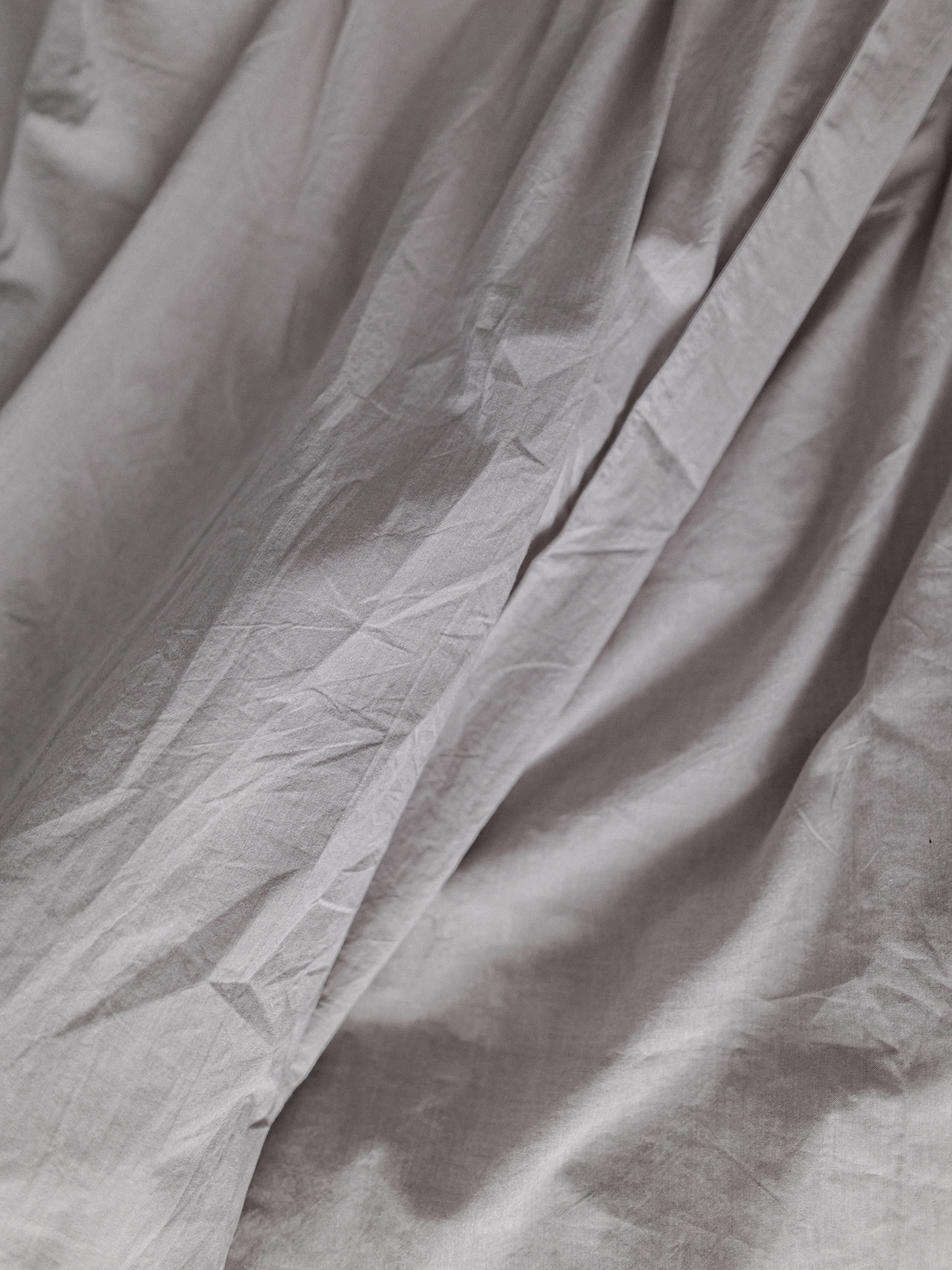 Flat sheet made of boiled cotton Leglo Grey