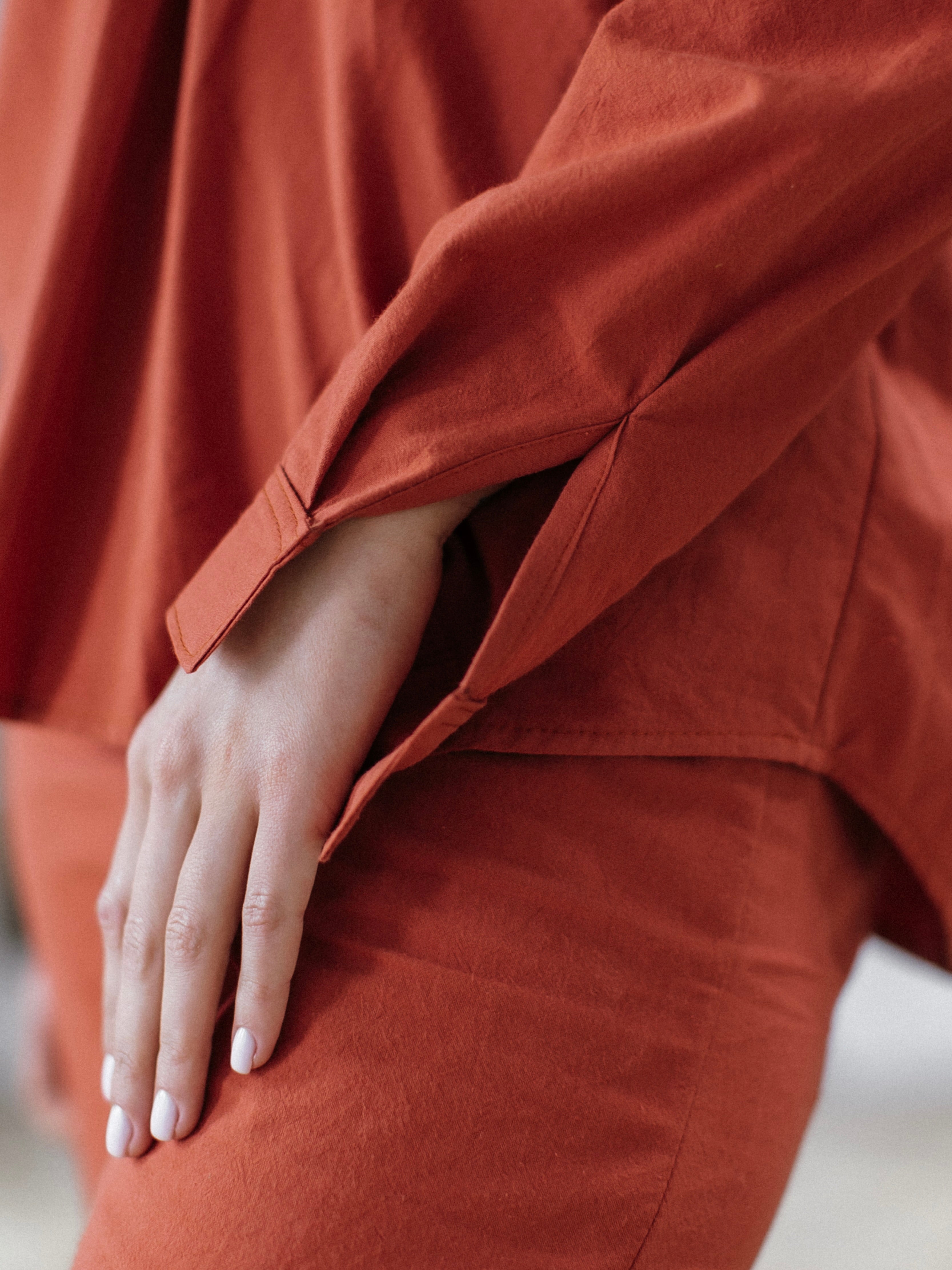 Camisa femenina de algodón cocido Leglo Terra