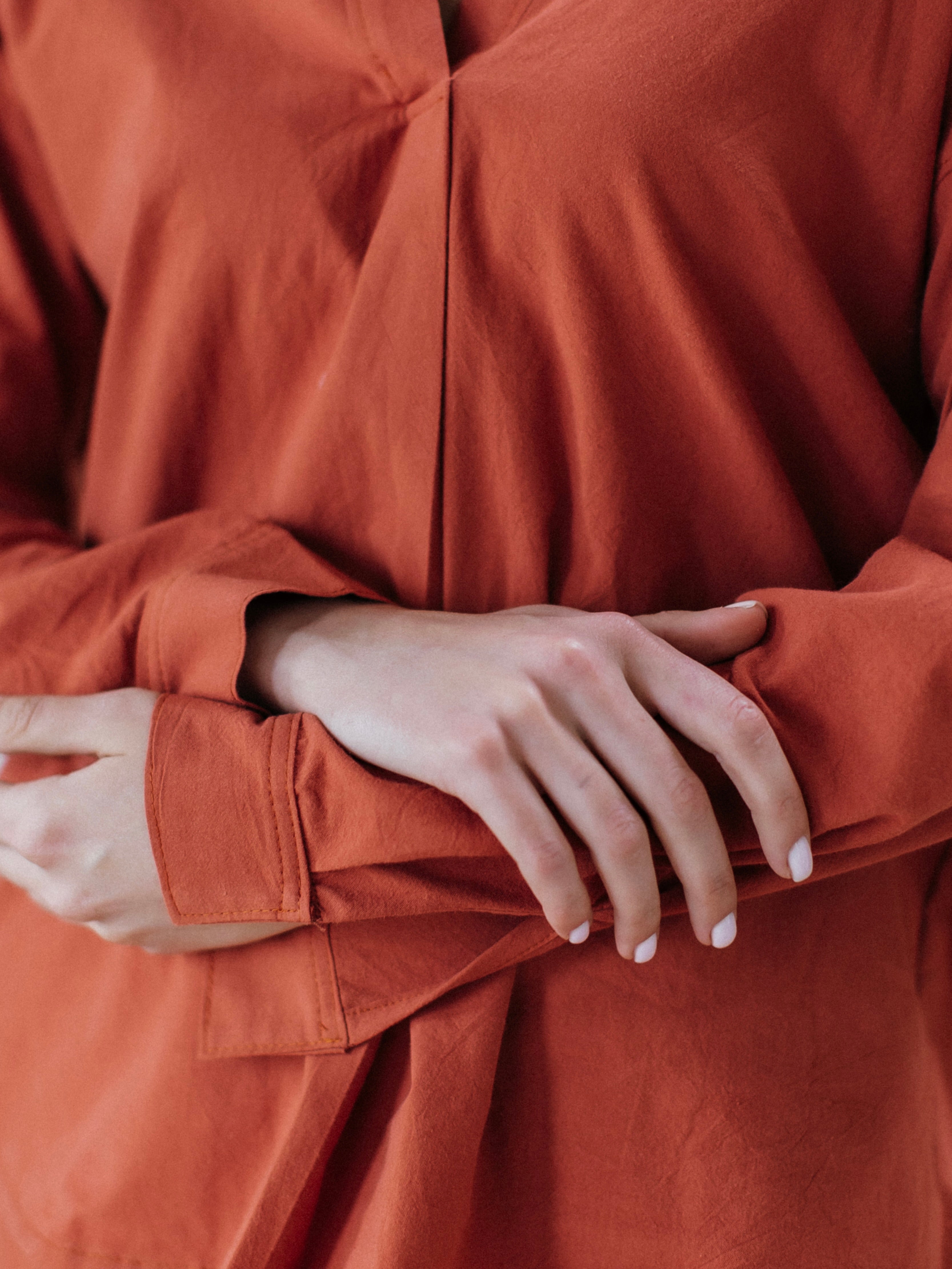 Camisa femenina de algodón cocido Leglo Terra