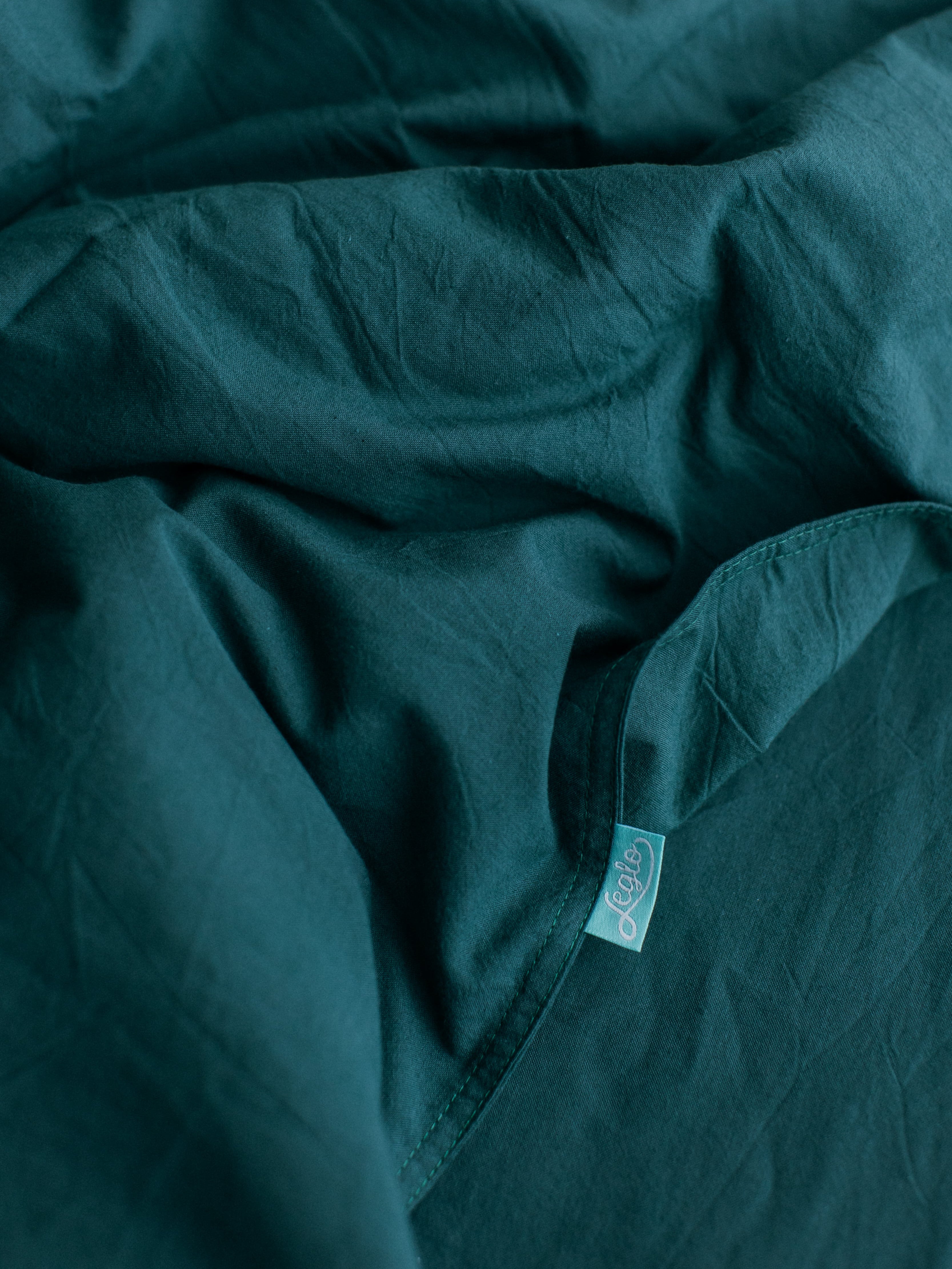 Bed sheet made of boiled cotton Leglo Smaragd