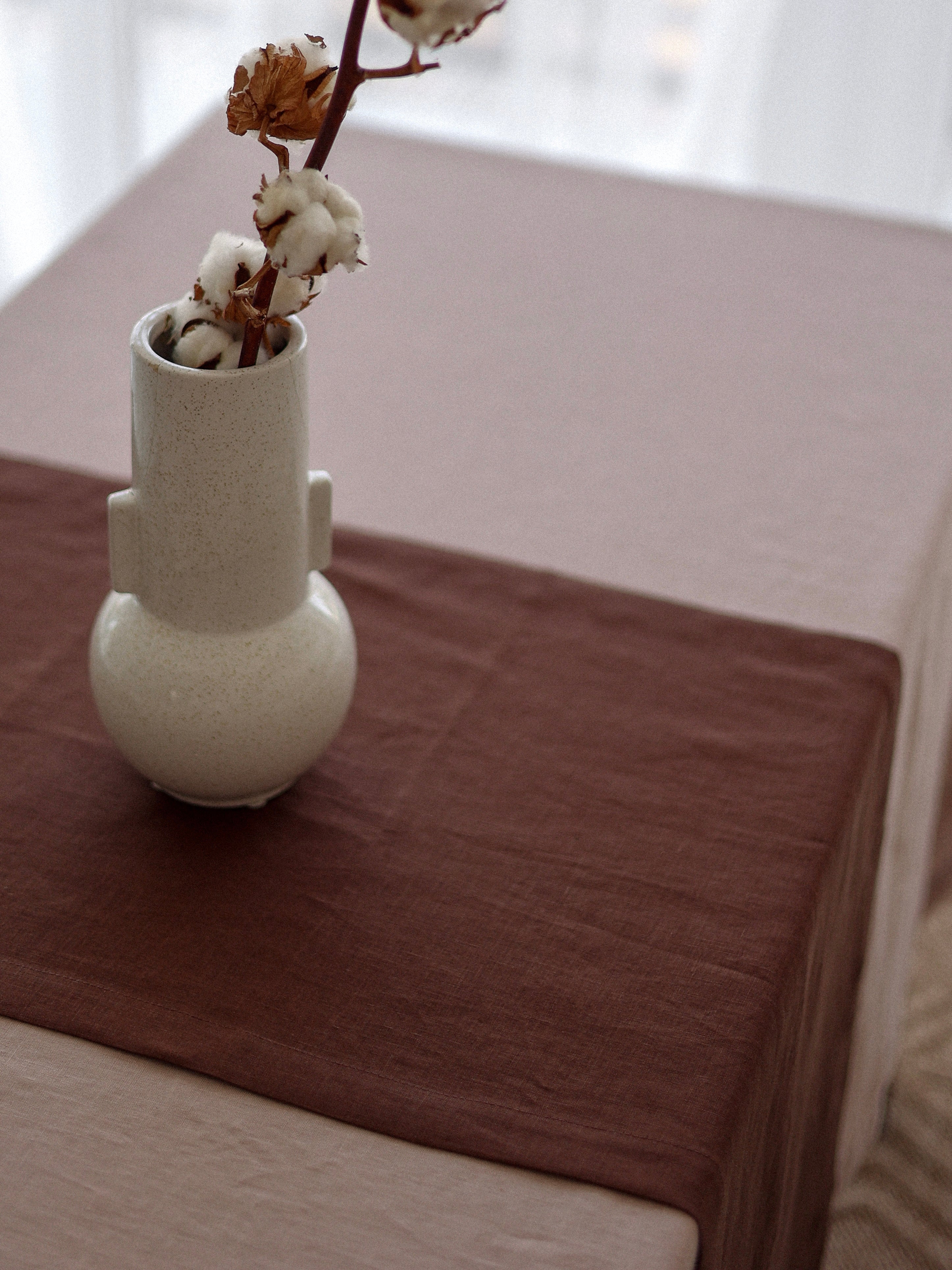 Ранер з вареного льону Leglo Wine