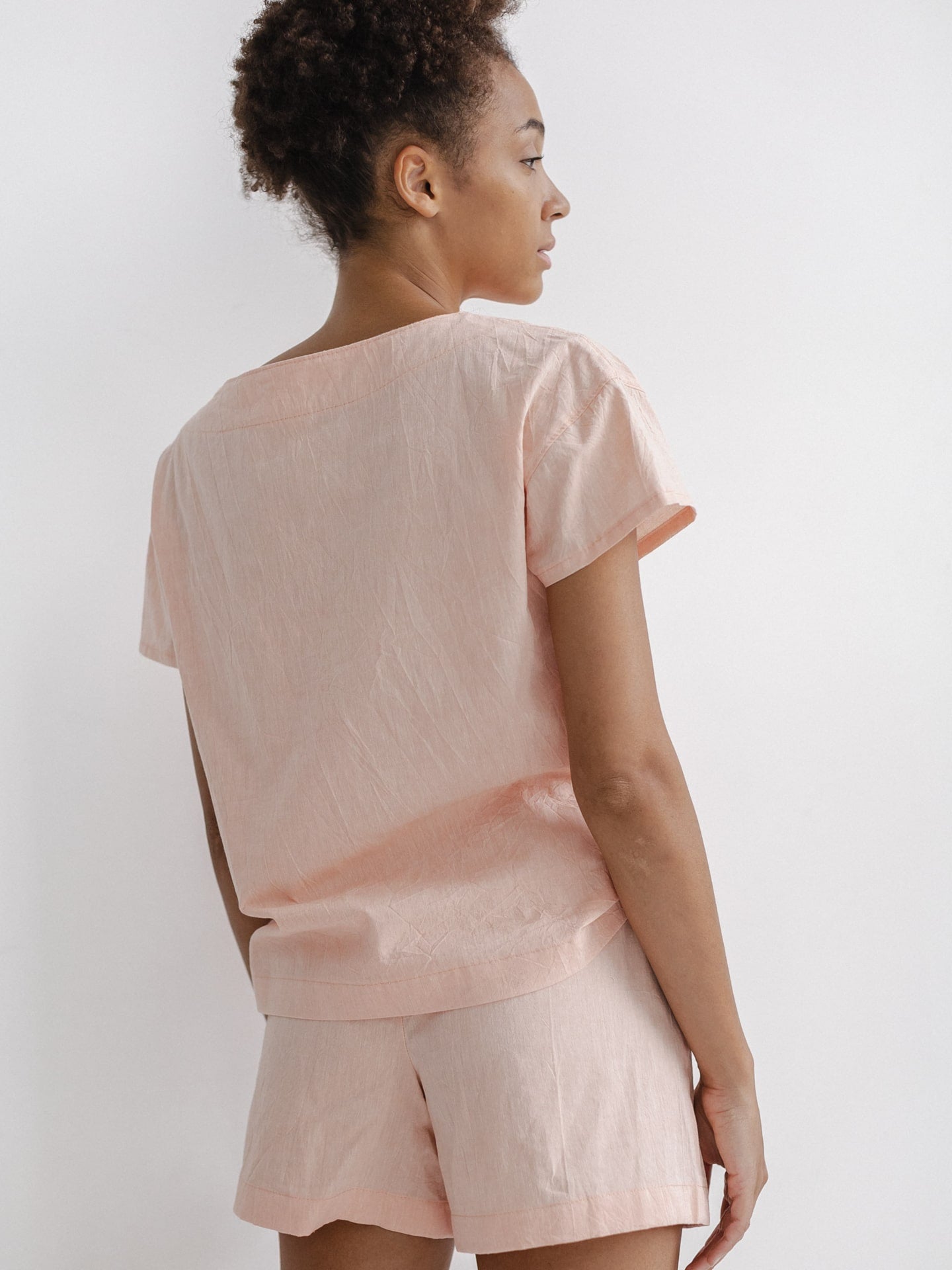 Pantalones cortos para mujer Leglo Apricot