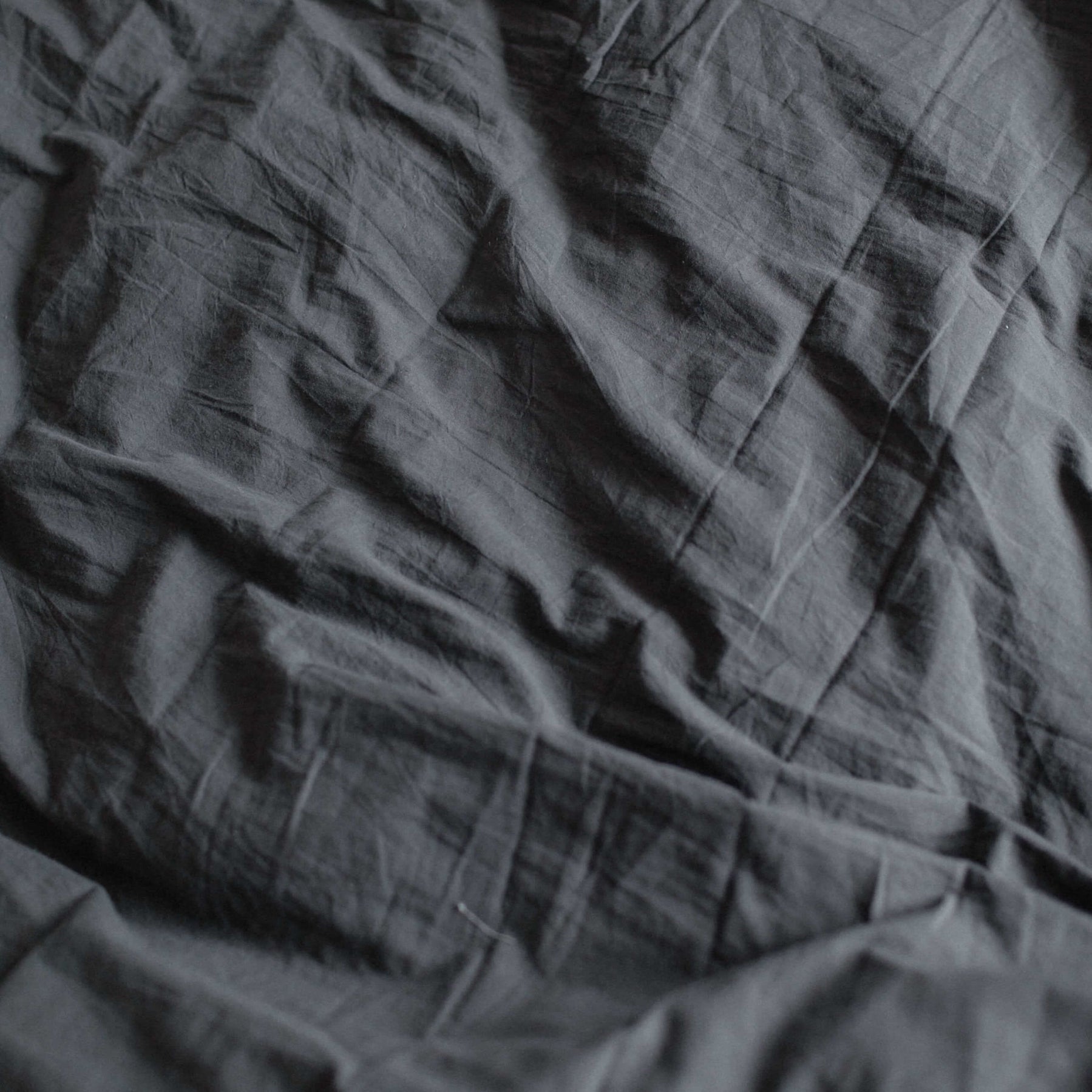 Washed Cotton Bedding Set Slate