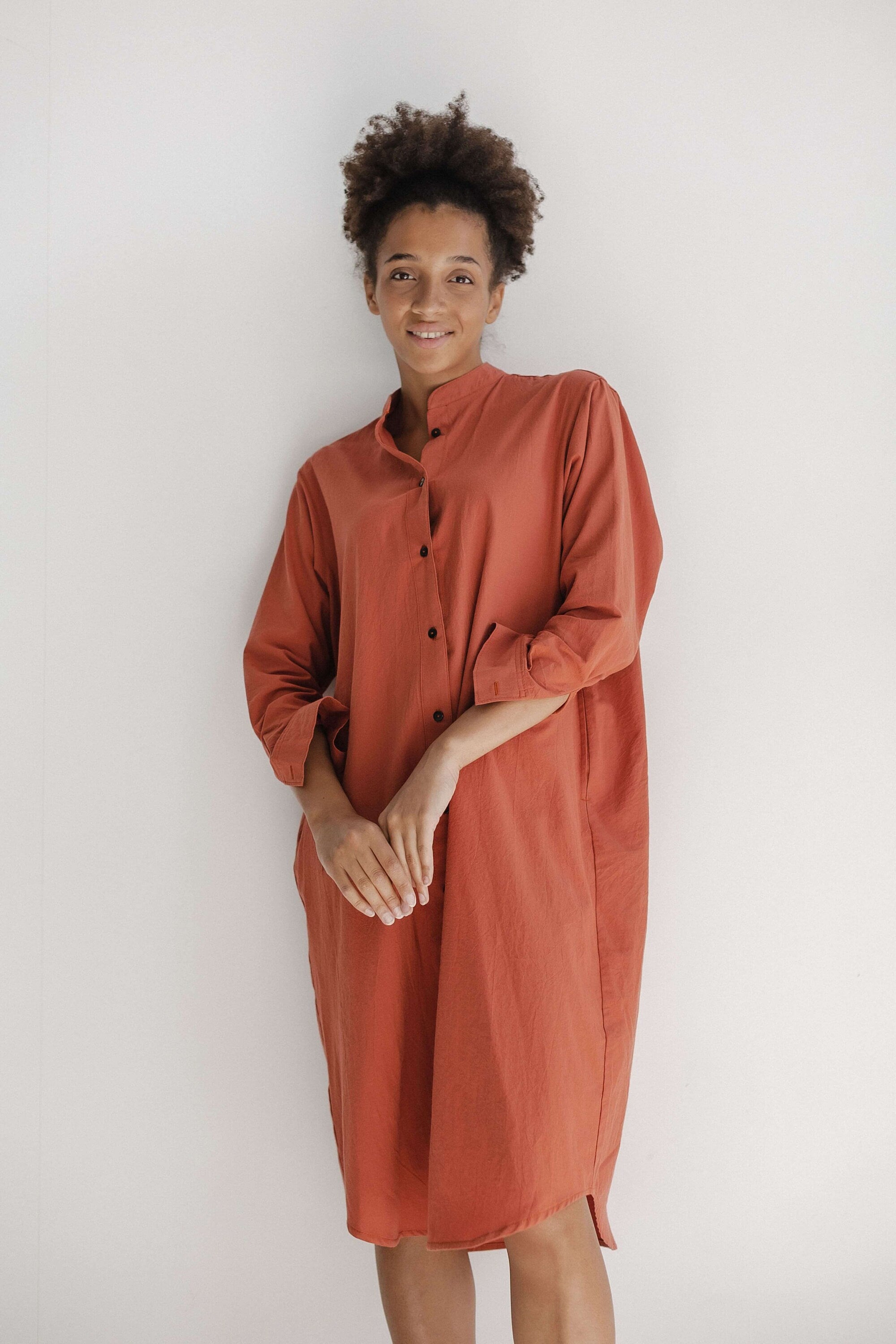 Cotton Nightgown, Organic cotton dress, Nightgown dress robe, Cotton pajama, Organic dress, Cotton nightgown women, Womens sleepwear