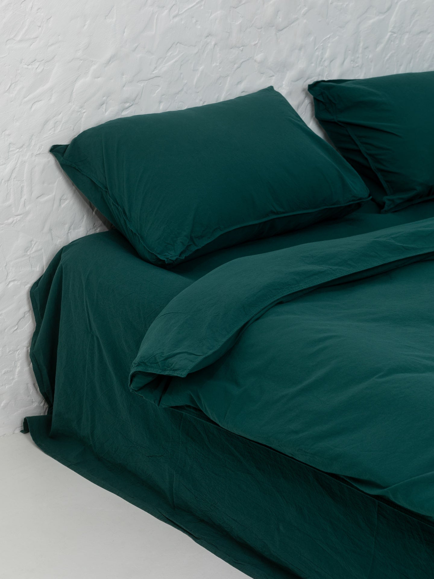 Bedding set made of boiled cotton Leglo Smaragd