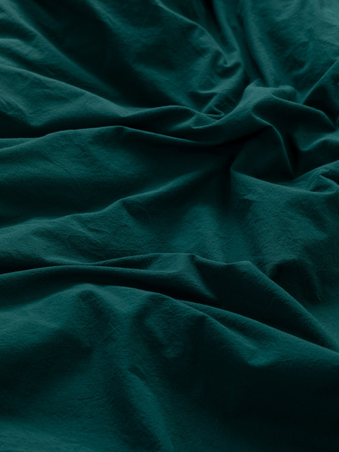 Bedding set made of boiled cotton Leglo Smaragd