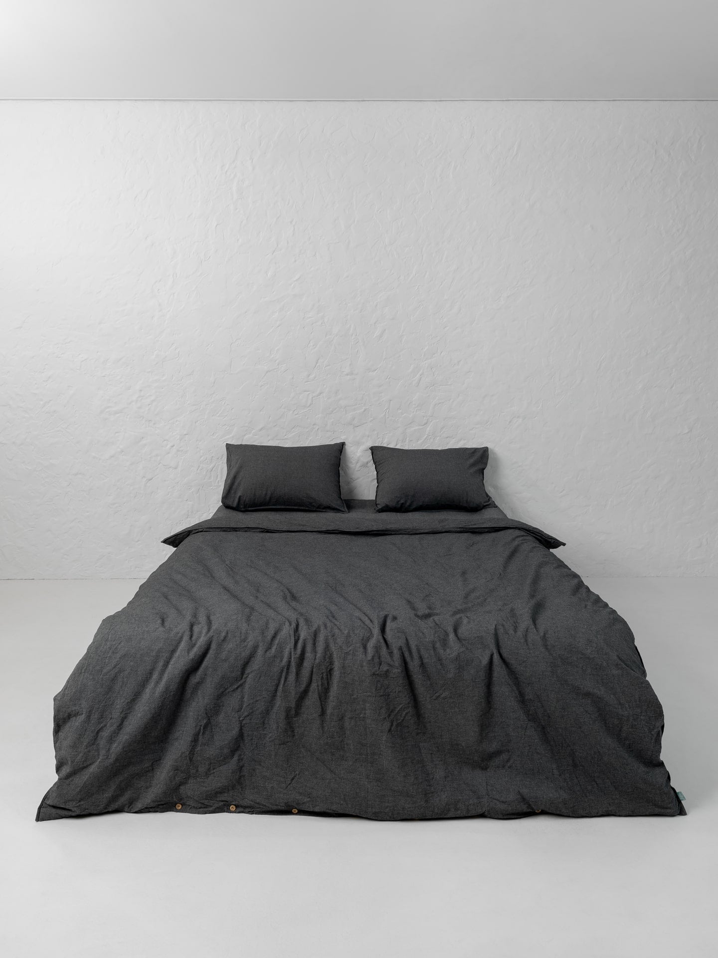 Juego de ropa de cama de algodón peinado Leglo Silver