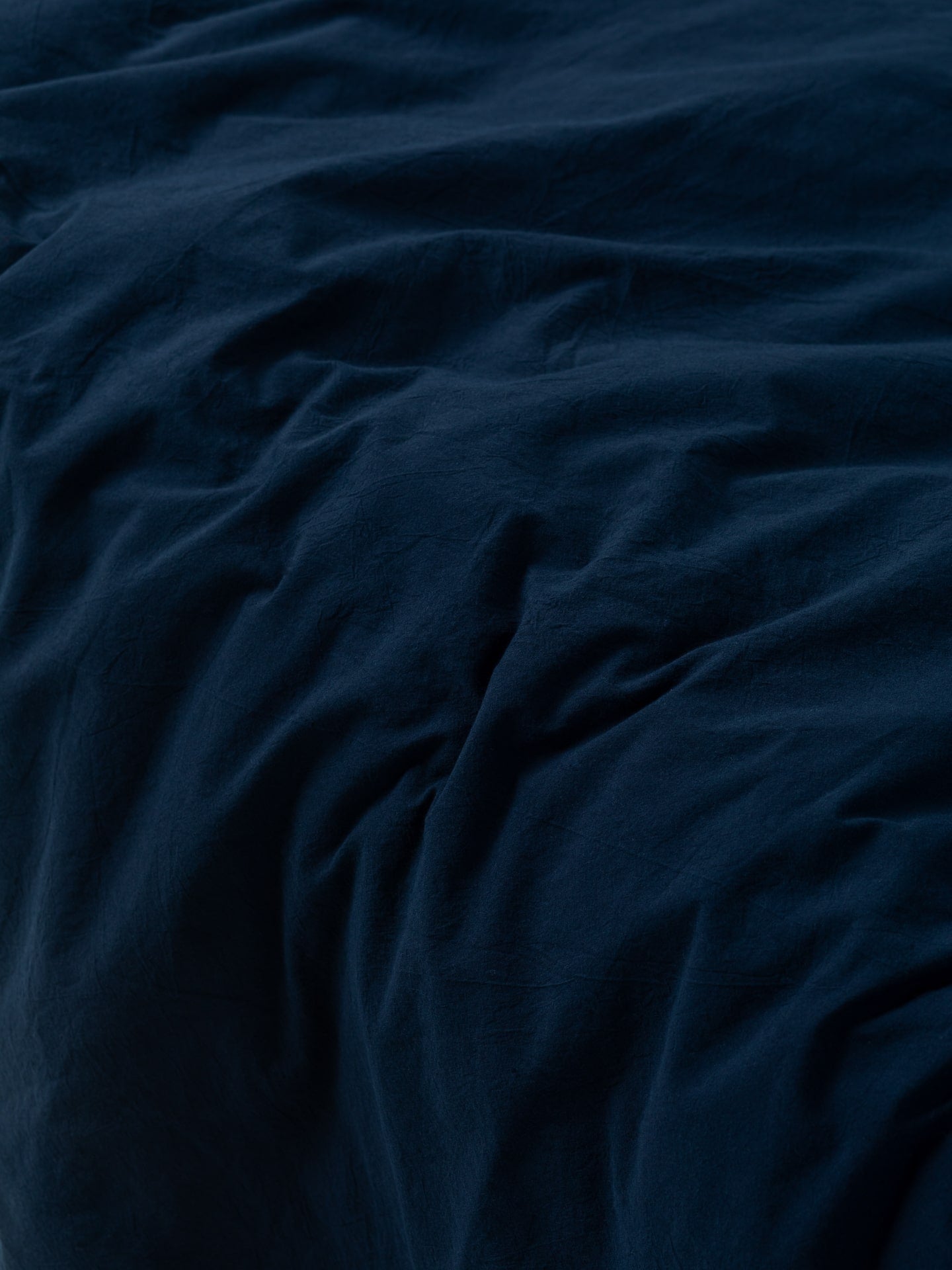 Juego de ropa de cama de algodón peinado Leglo Navy