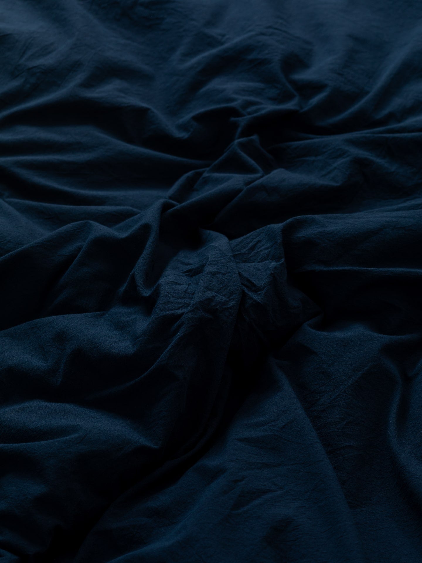 Juego de ropa de cama de algodón peinado Leglo Navy