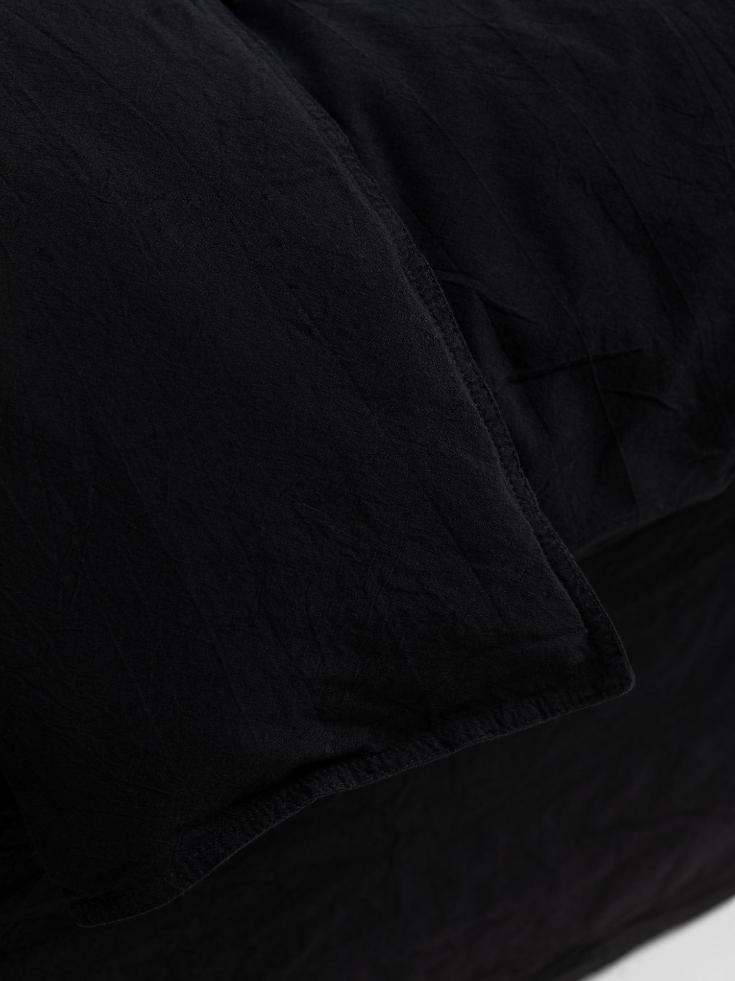 Bedding set made of boiled cotton Leglo Black