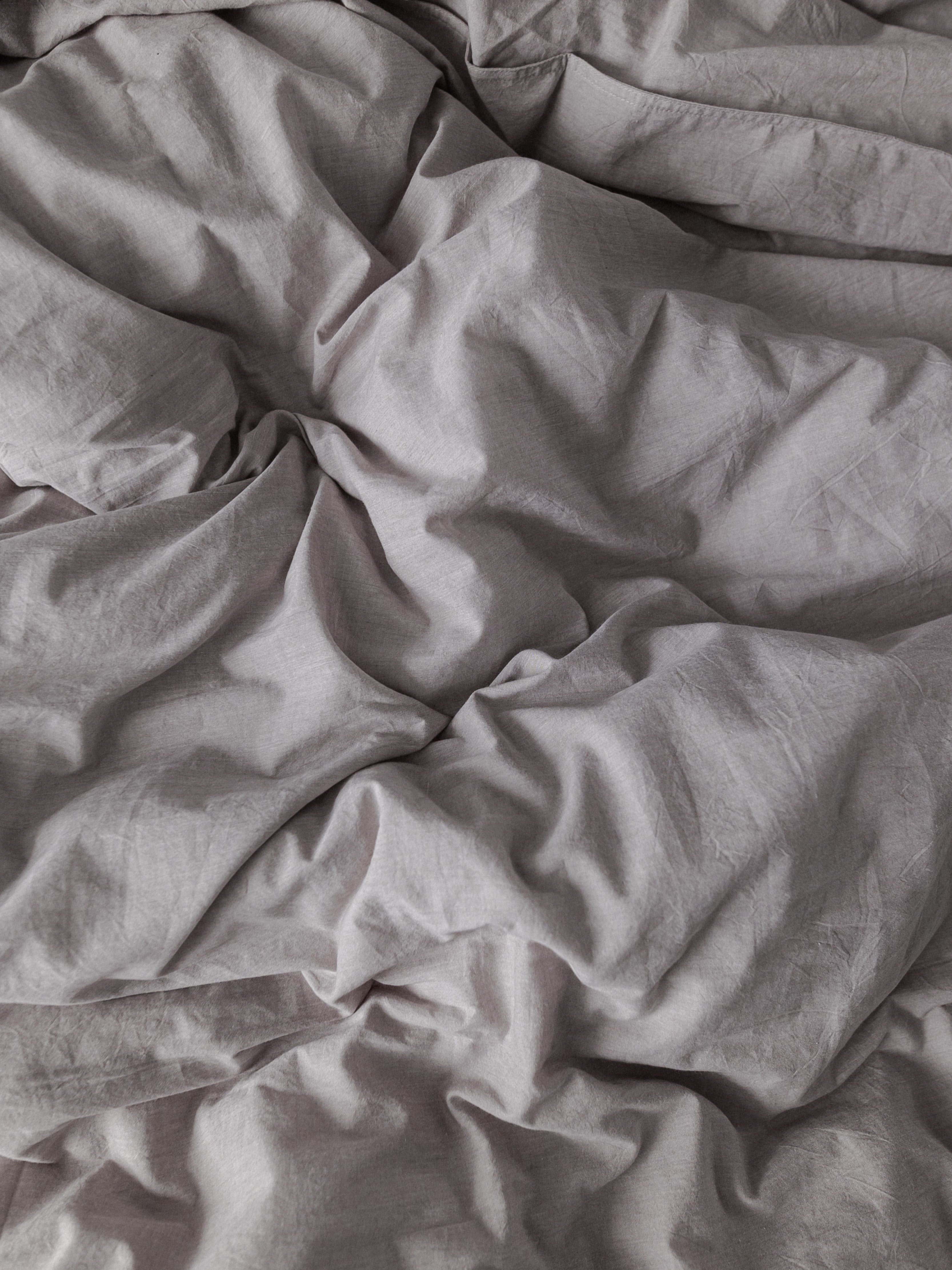 Duvet cover made of boiled cotton Leglo Grey