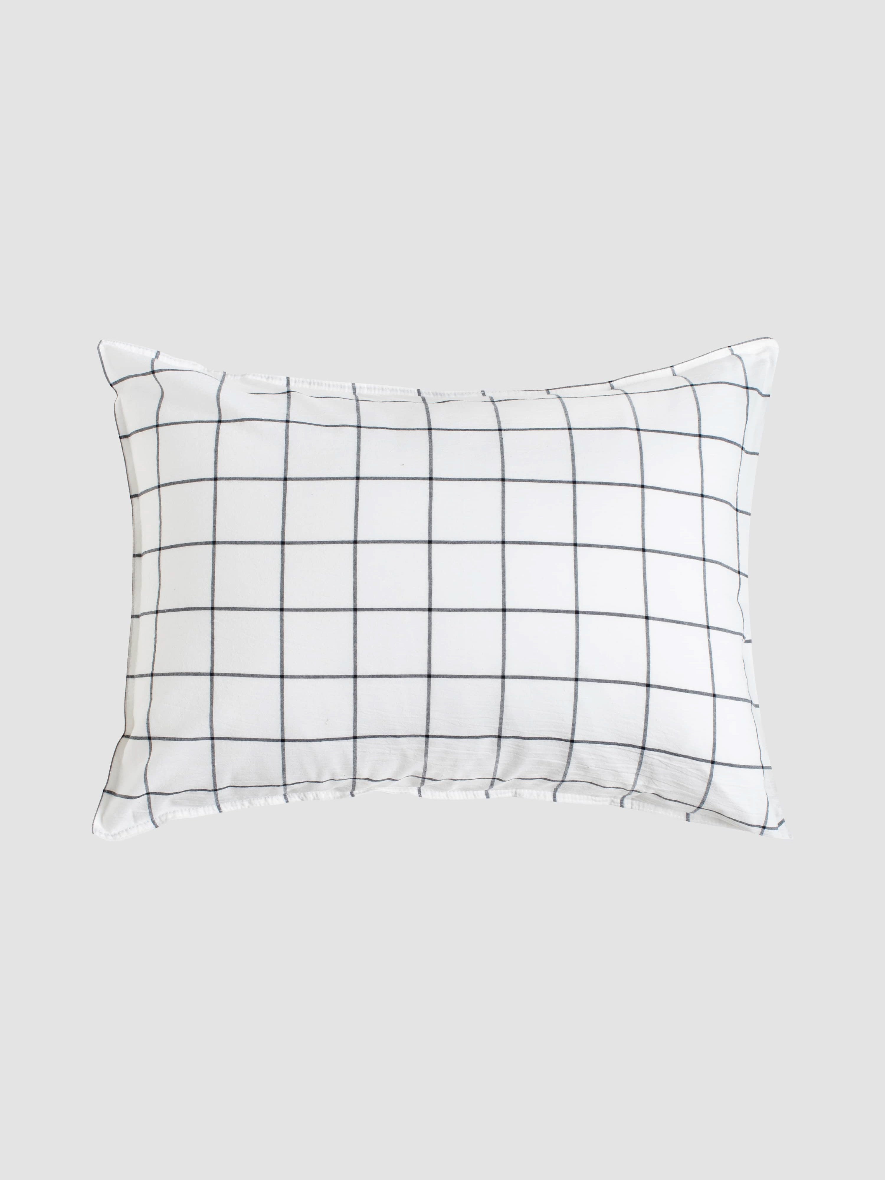 Pillowcase made of boiled cotton Leglo Grid