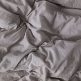 Washed Cotton Bedding Set Grey