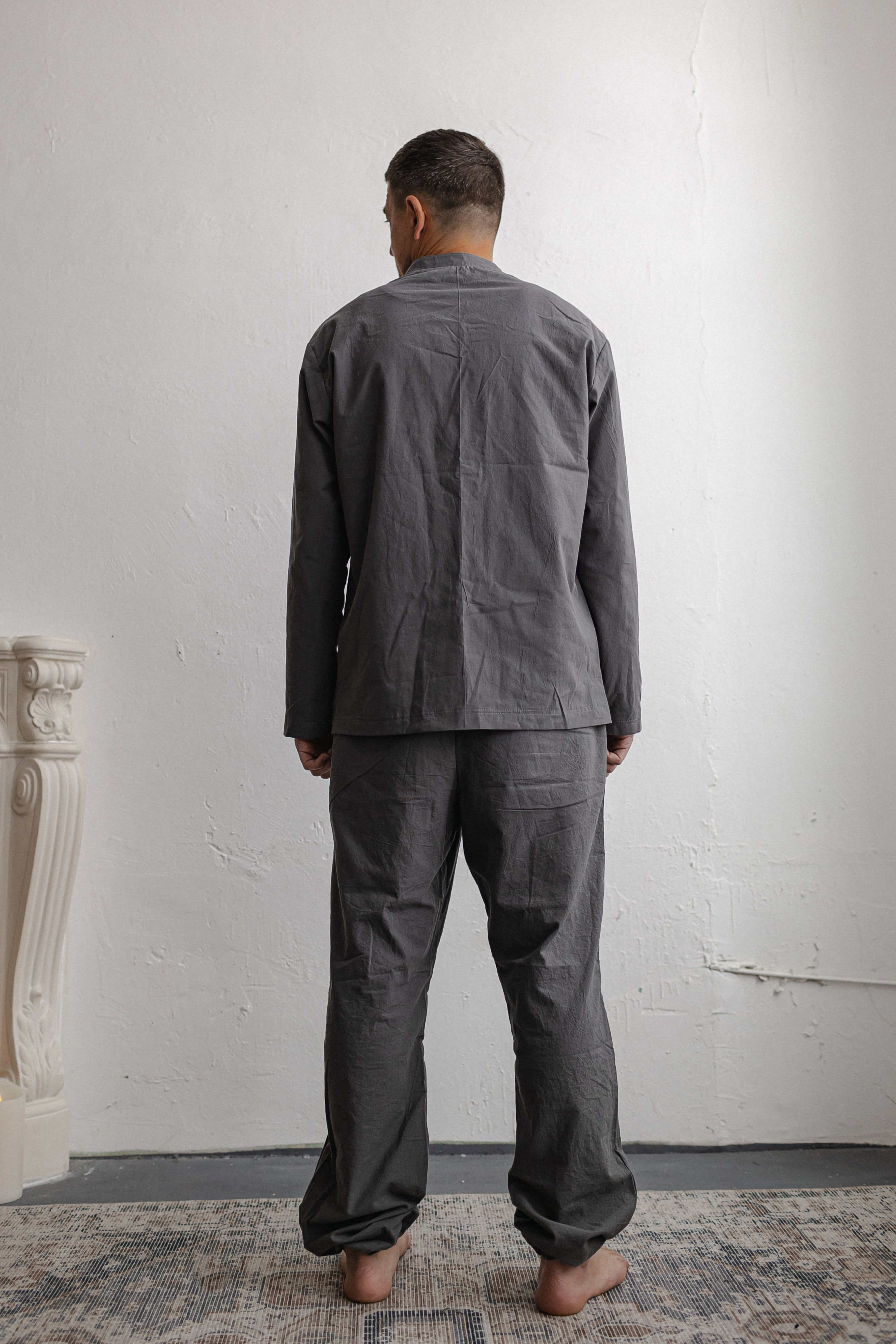 Conjunto de pijama para hombre – pizarra