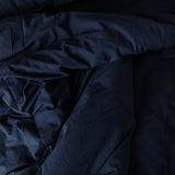 Washed Cotton Bedding Set Navy